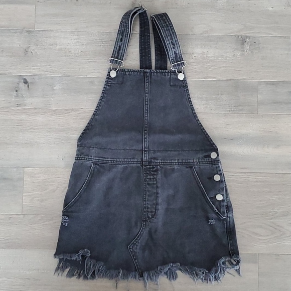 Free People skirt overalls/skirtalls (size 0) - Picture 1 of 8